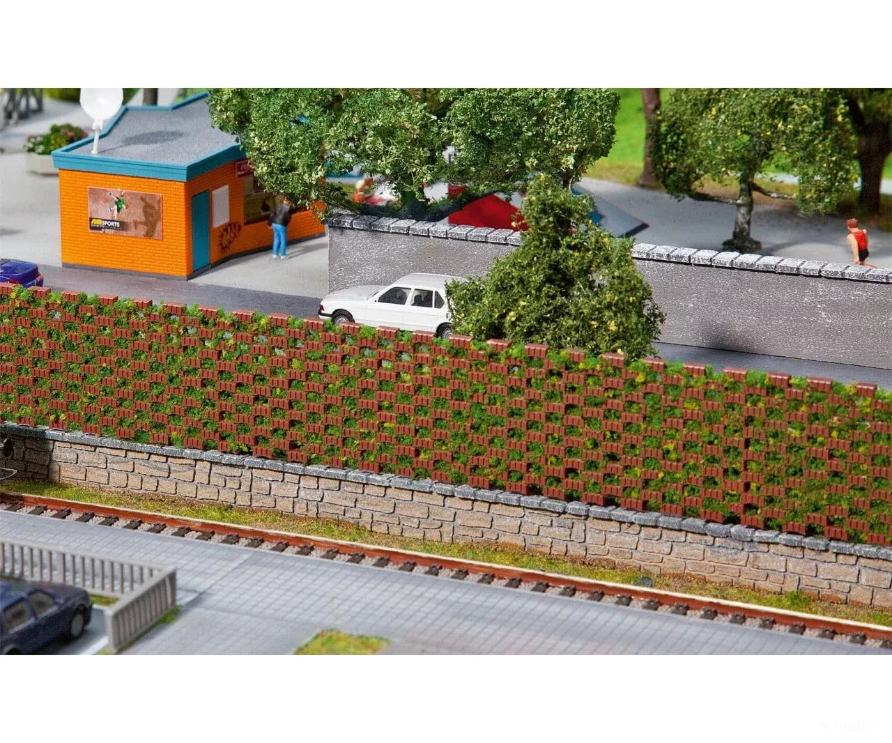 Faller 180421 HO Wall Noise protection wall