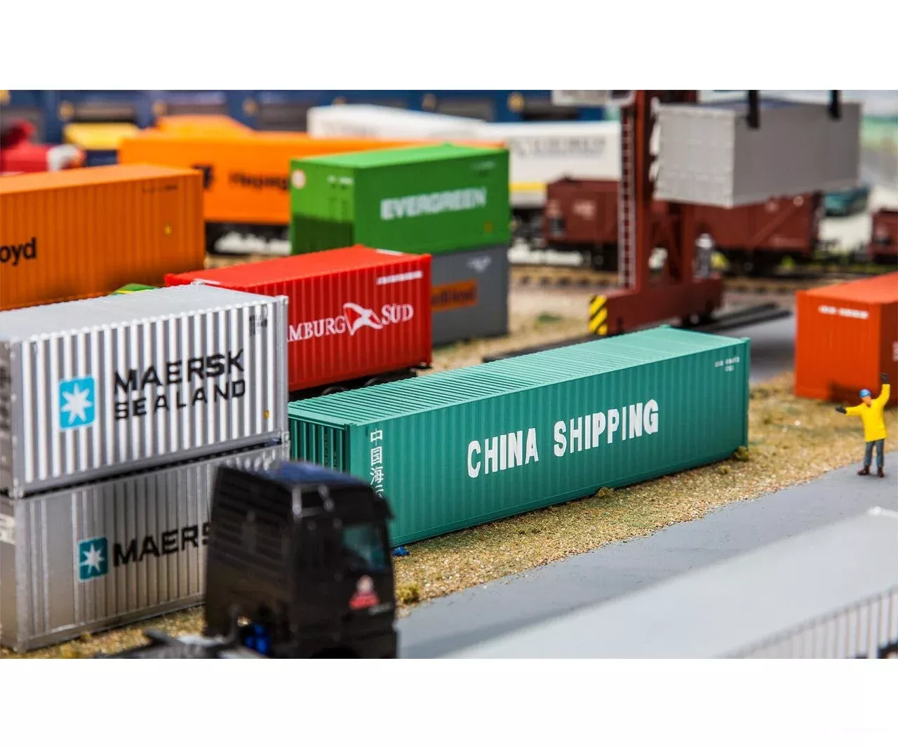 Faller 180844 HO 40′ Container CHINA SHIPPING