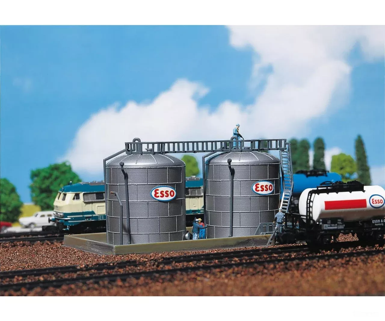 Faller 222131 N 2 Oil storage tanks