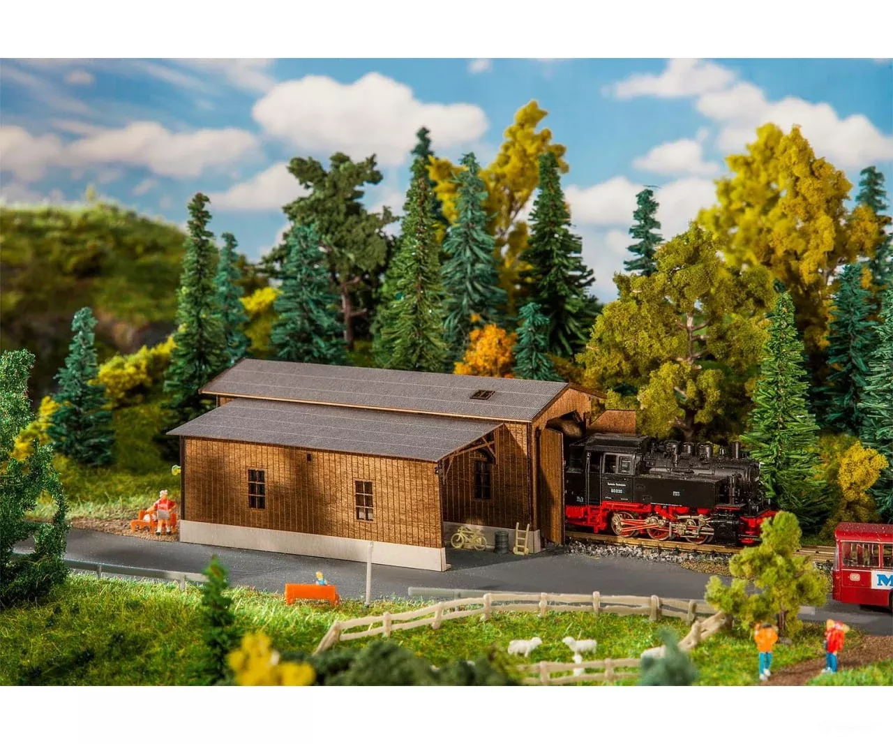 Faller 222167 N Oberharmersbach Railcar depot