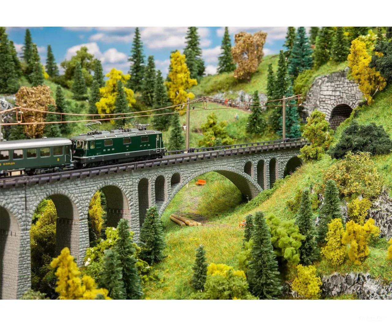 Faller 222597 N Val Tuoi Viaduct-set