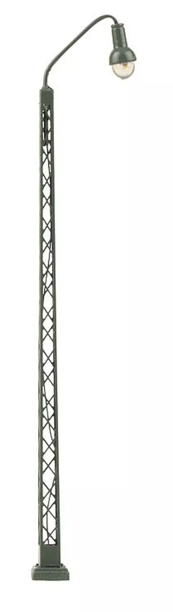 Faller 272224 N Scale LED Lattice-Mast Floodlight — 4-5/8″ 11.7cm tall pkg(1)