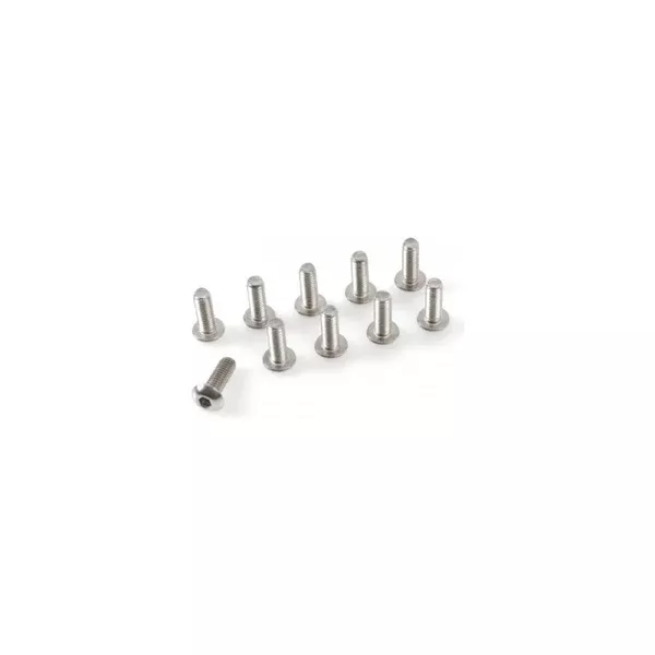 G-Force 0203-013 Socket Low Round Head Screw M4x20 Inox (10 pcs)