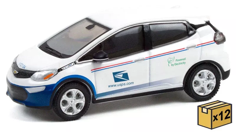 Greenlight 30263-CASE 1/64 Scale United States Postal Service USPS Powered by Electricity