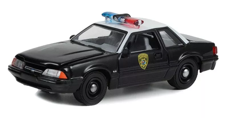 Greenlight 43010-C 1/64 Scale Wyoming Highway Patrol - 1990 Ford Mustang SSP