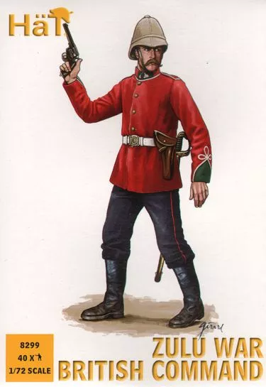 HAT Industrie HAT8299 1:72 Zulu War British Command x 48 figures