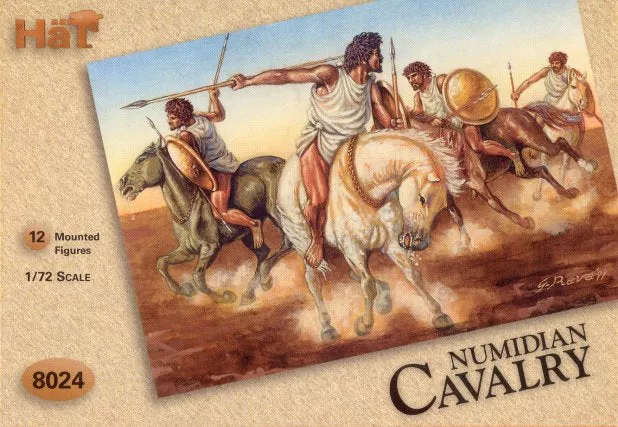Hat Industries 8024 1/72 Numidian Cavalry (12 Mtd)