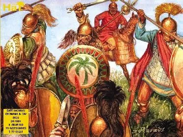 Hat Industries 8056 1/72 Carthaginian Command & Cavalry (24 Foot, 12 Mtd, 72 Acc)