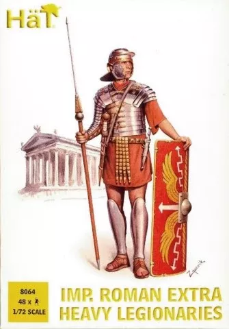 Hat Industries 8064 1/72 Imperial Roman Extra Heavy Leagionaries (48)