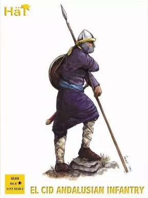 Hat Industries 8168 1/72 El Cid Andalusian Infantry (96)
