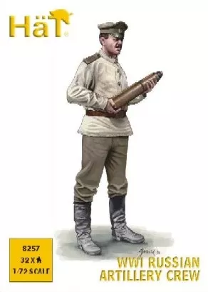 Hat Industries 8257 1/72 WWI Russian Artillery Crew (32)