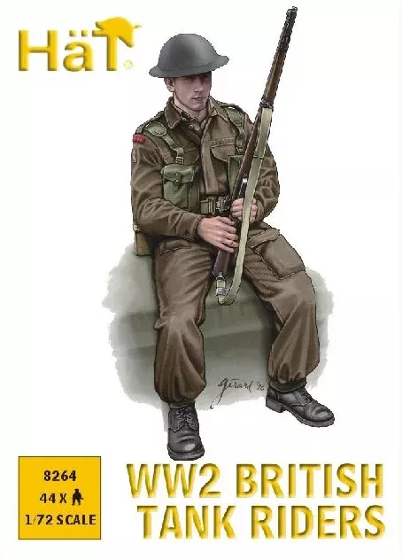 Hat Industries 8264 1/72 WWII British Tank Riders (44)