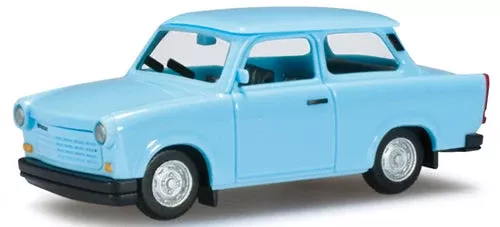 Herpa 27343 HO Scale Trabant 1.1 Sedan – Assembled — Various Standard Colors