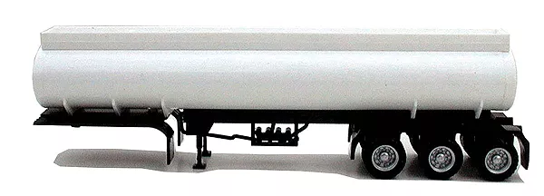 Herpa 3265353 HO Trailer Only -- Tri-Axle Elliptical Tank Trailer -