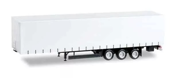 Herpa 76303 1/87 Scale Krone 3-Axle Curtainside Trailer