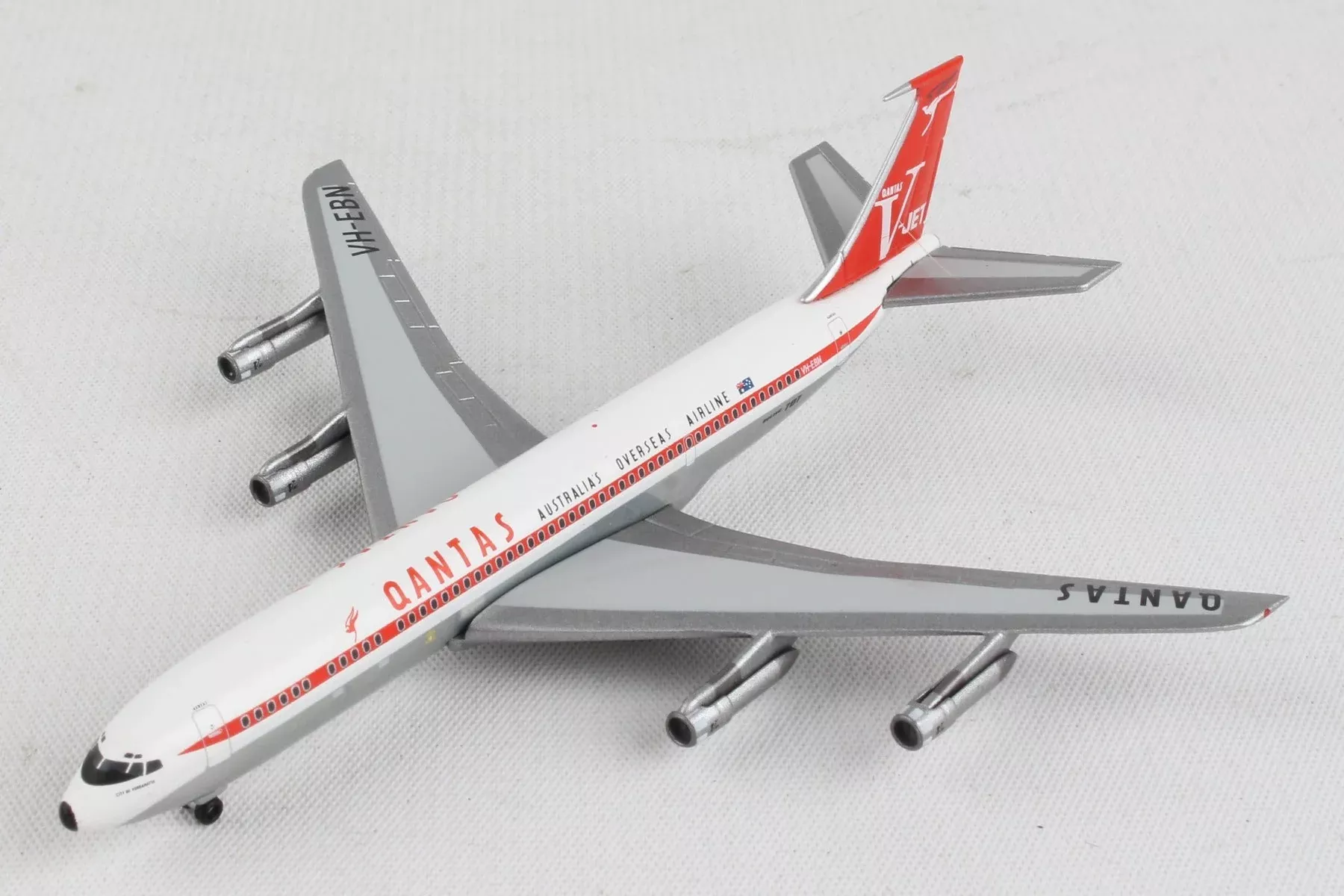 Herpa Wings HE534154 Qantas 707-320 1/500 V-Jet