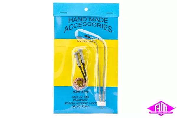 HMA – Modern Highway Lamps removable plug in base x2