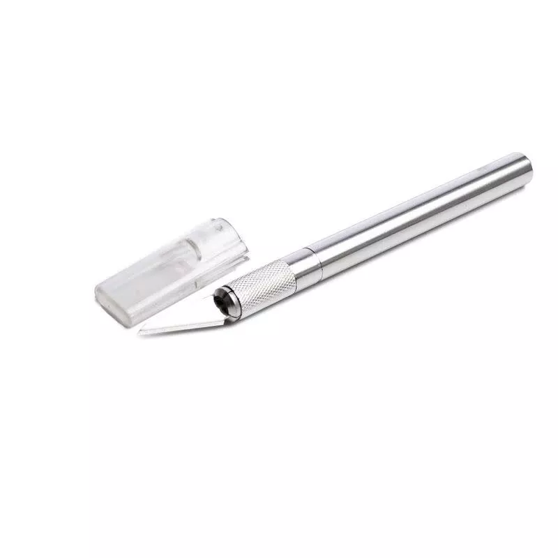 Hobby Essentials #2 Medium Duty Alum Knife w/ Safety
