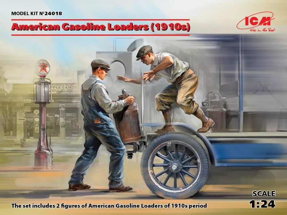 ICM Models 24018 1/24 American Gasoline Loaders 1910’s (2)