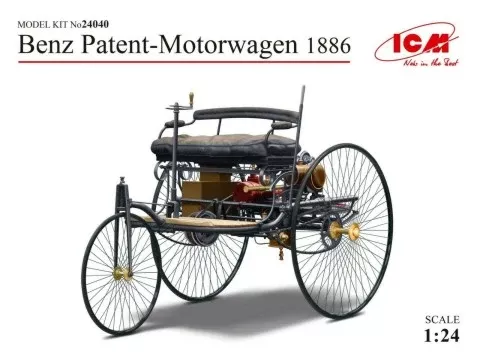 ICM Models 24040 1/24 1886 Benz Patent Motorwagen