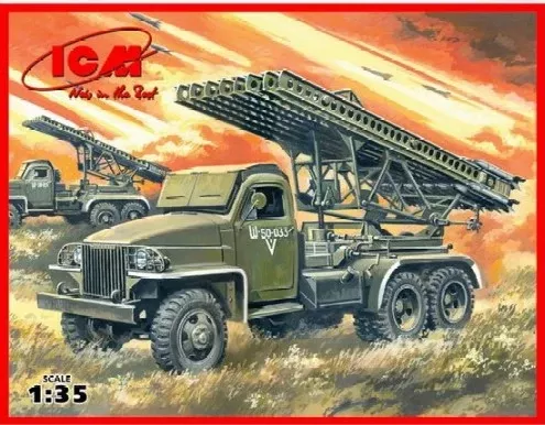 ICM Models 35512 1/35 WWII Soviet BM13-16N Multiple Launch Rocket System (D)