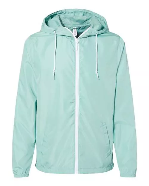 Independent Trading Co. EXP54LWZ Lightweight Windbreaker Full-Zip Jacket