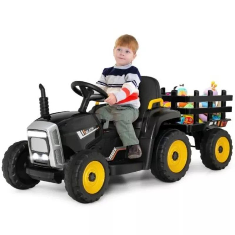 Interactive Kids Ride-On Tractor with Lights and Music – Perfect for Imaginative Play!