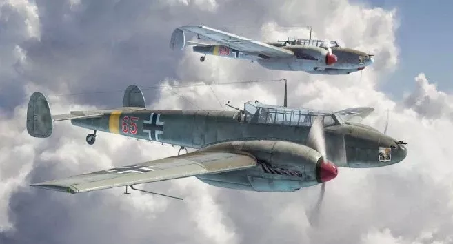 Italeri 2794 1/48 Messerschmitt Bf110C/D Fighter