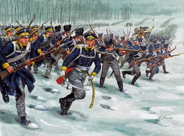 Italeri 6067 1/72 Napoleonic War: Prussian Infantry (48 & 3 Horses)
