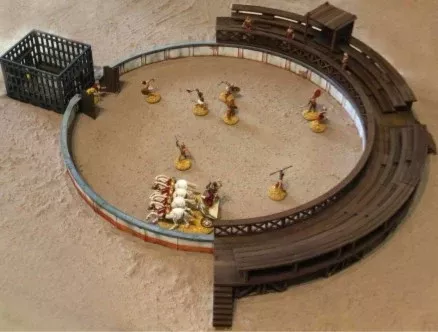 Italeri 6196 1/72 Gladiators Fight Diorama Set