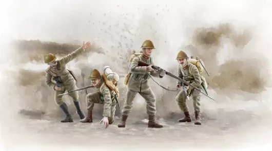 Italeri 6532 1/35 WWI Italian Infantry (4)