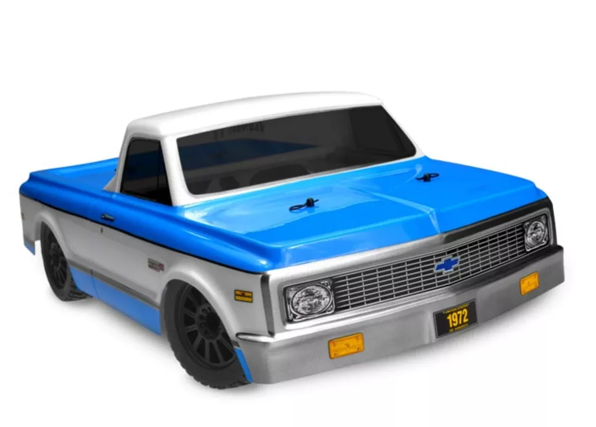 J Concepts 0267 1972 Chevy C10 Clear Body for Slash