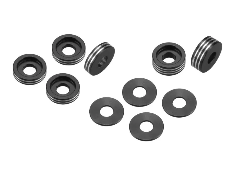 JCO8111Black Aluminum Recessed Ball-Stud Washer-set Dirt Racing Products (10) (J Concepts)