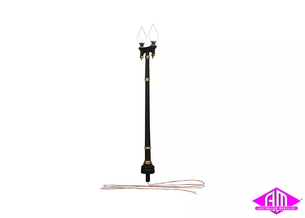 JP5632 – Street Lights – Double Lamp Post 3pc (HO Scale)