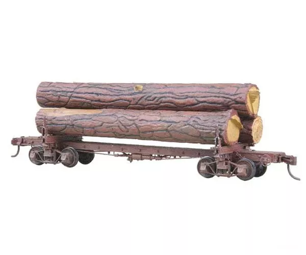 Kadee HO 102 #102 Skeleton Log Car with Logs – Kit – Undecorated
