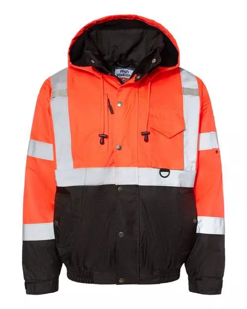 Kishigo JS130-132 Ripstop Bomber Jacket