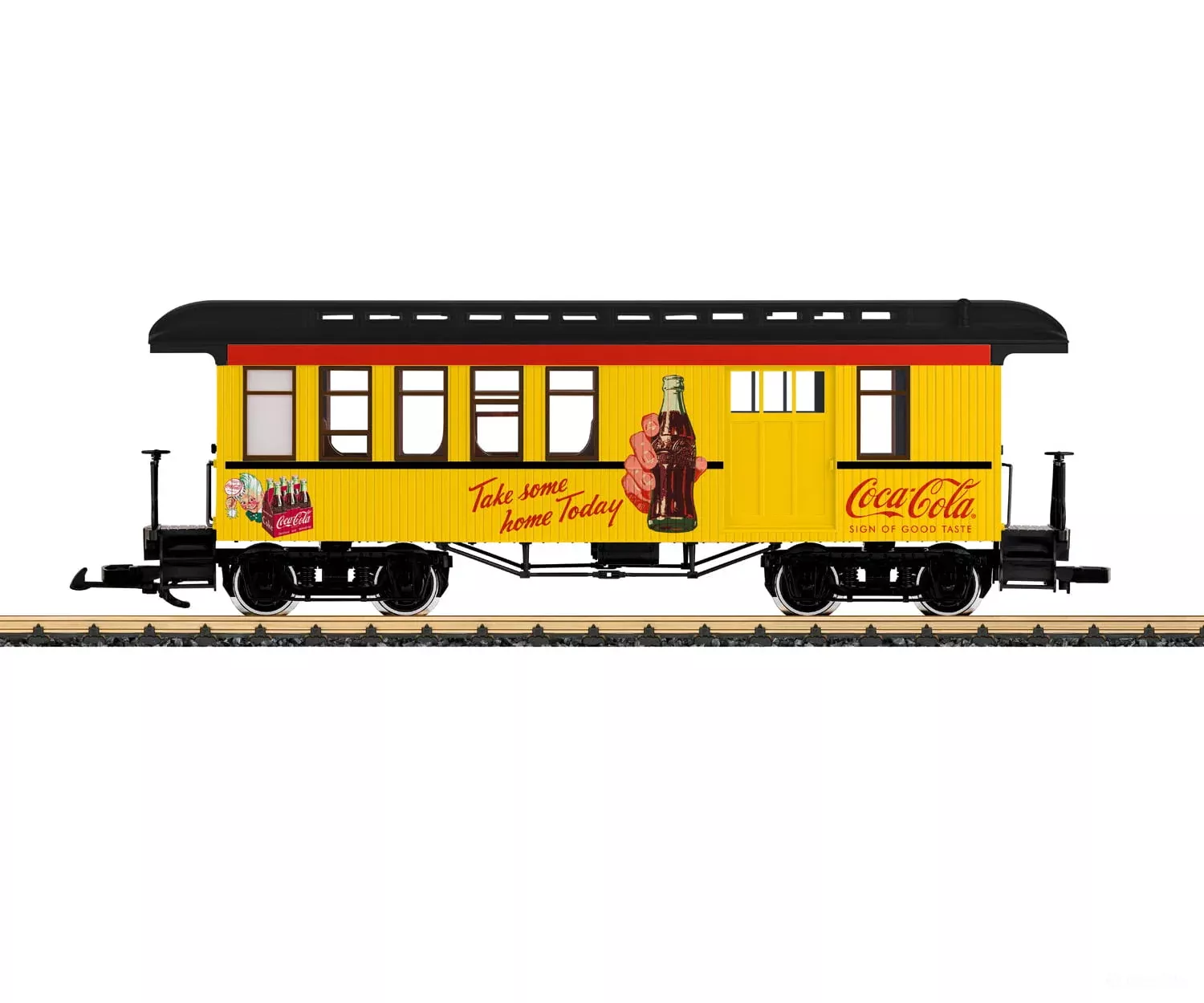 LGB 36818 G Coca-Cola Half Baggage Car