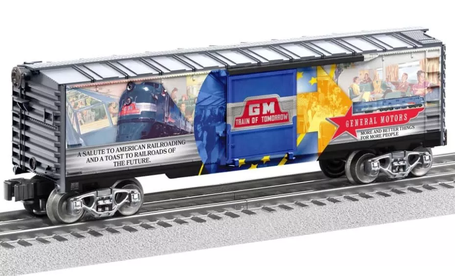 Lionel 2238150 O RTR GM Train of Tomorrow Boxcar