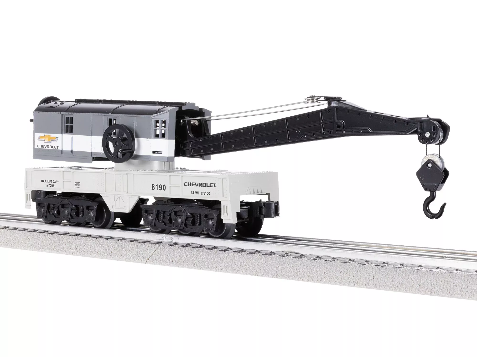 Lionel 2428190 CHEVY CRANE CAR O SCALE Limited NEW