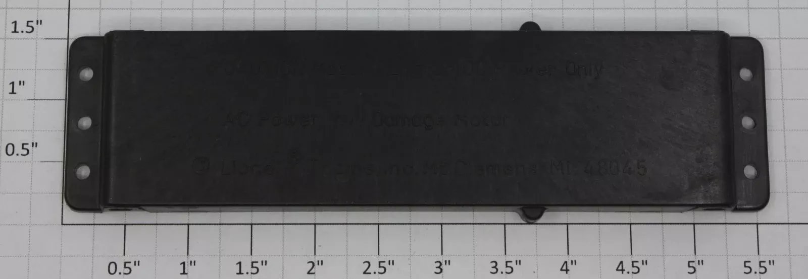 Lionel 87200-525 G Scale Graphite Frame Cover