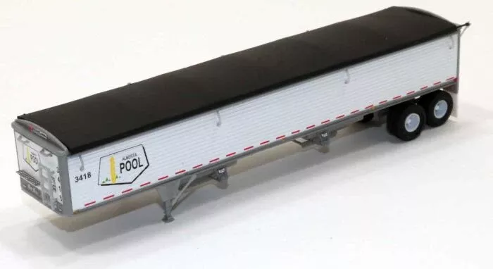 Lonestar Models HO 6040 Wilson Pacesetter 43' Grain Trailer Kit, Alberta Pool