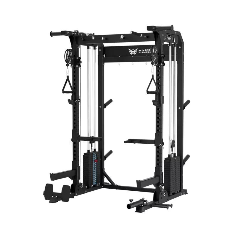 Major Fitness F22 Pro All-In-One Home Gym Power Rack Black