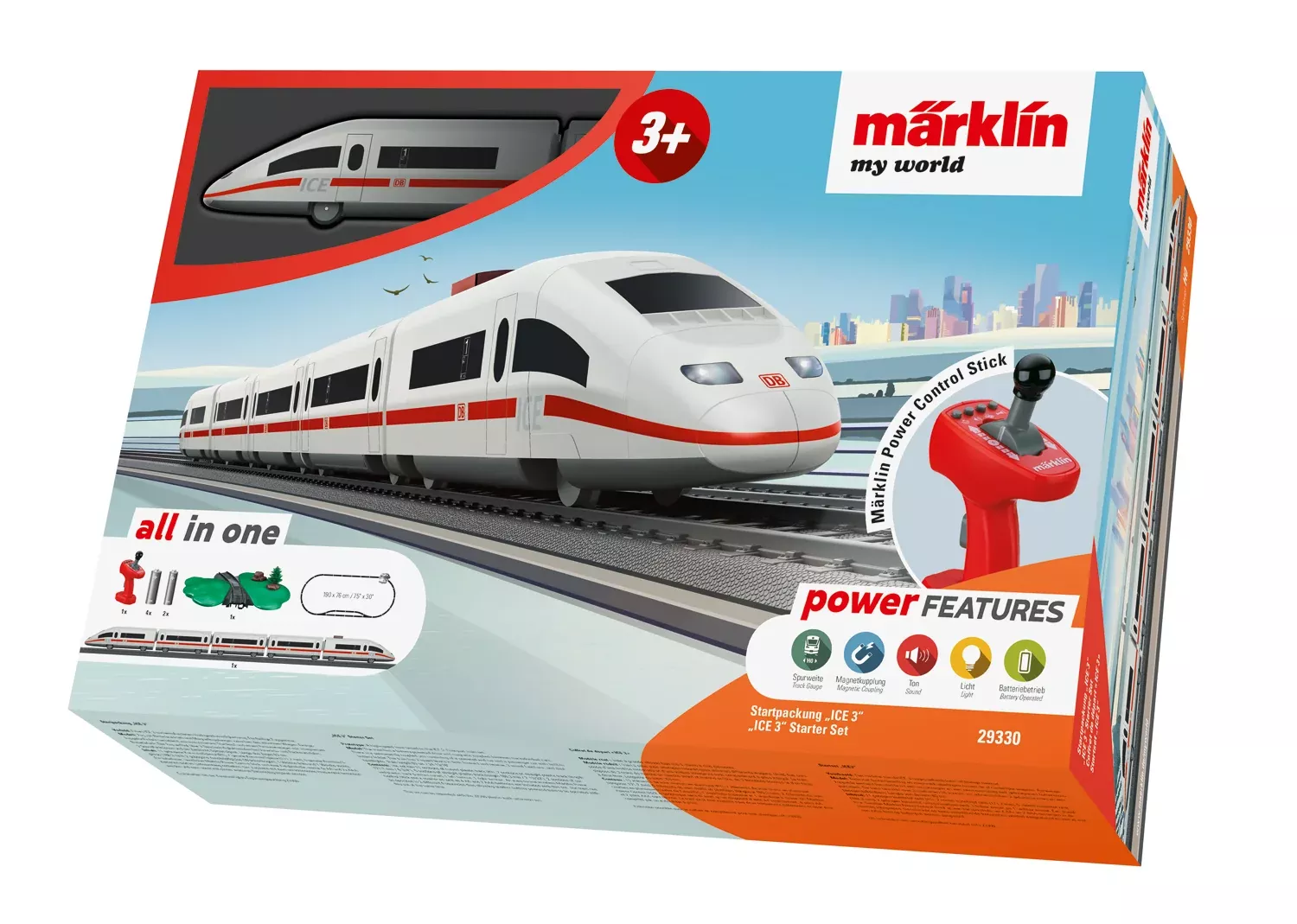 Marklin 29330 – Marklin my world -Starter Set”ICE 3″