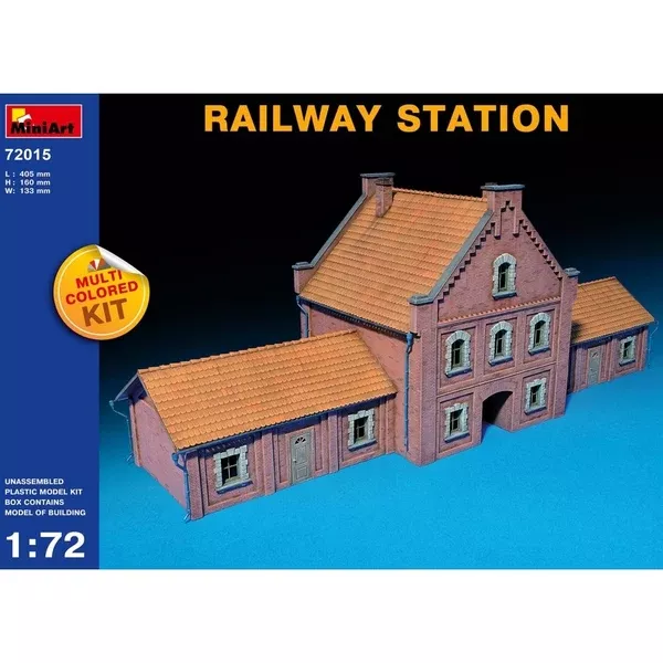 MiniArt 72015 1/72 Railway Station Kit