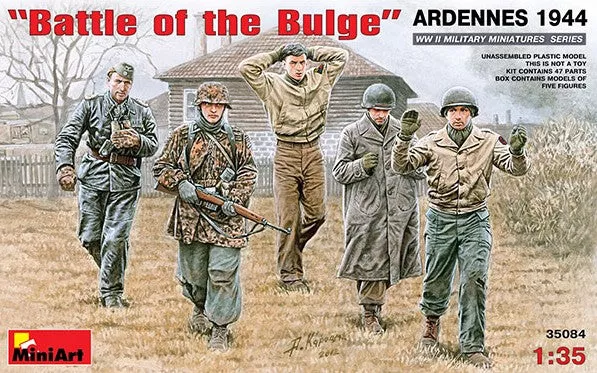 Miniart Models 35084 1/35 Battle of the Bulge Soldiers Ardennes 1944 (5)