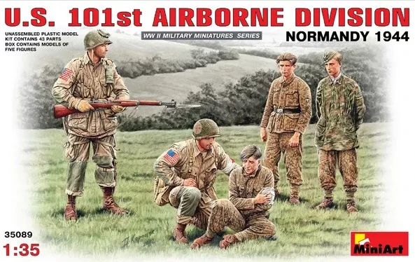 Miniart Models 35089 1/35 US 101St Airborne Division Normandy 1944(5)