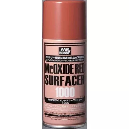 Mr Hobby (Gunze) B525 Mr Oxide Red Surfacer 1000 Spray 170ml