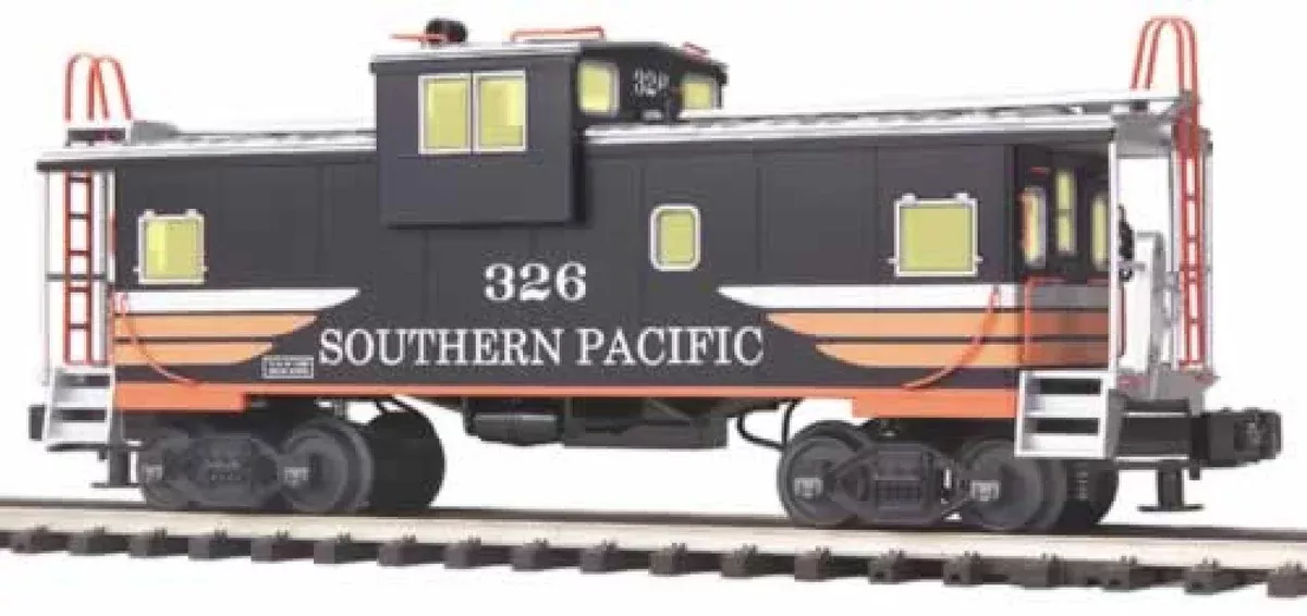 MTH Premier 20-91077 Southern Pacific SP Extended Vision Caboose O Scale Like New