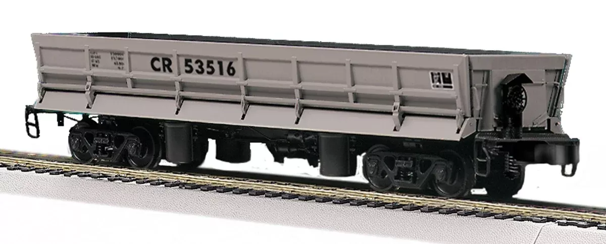 MTH Railking 30-7934 Conrail Dump Car w/Operating Bay Conrail #53516 O Scale NEW