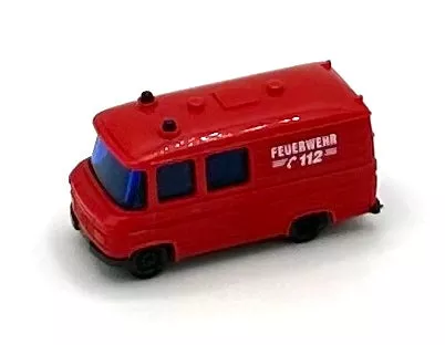 N Scale MercedesFire Truck Emergency Van